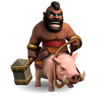 Hog Rider Level 1 & 2 Hog Rider Level 1 & 2