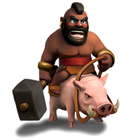 Hog Rider Level 3 & 4 Hog Rider Level 3 & 4