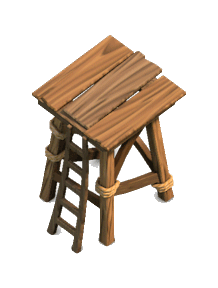 Башня лучниц 1 уровня Башня лучниц 1 уровня