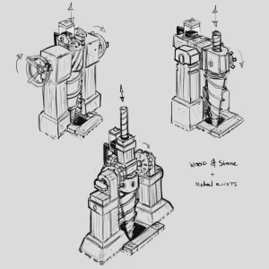 Скважина черного эликсира - концепт-арт Скважина черного эликсира - концепт-арт