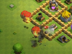 Air Bomb in Action Air Bomb in Action