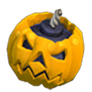 Pumpkin Bomb Armed (In-Game View) Pumpkin Bomb Armed (In-Game View)