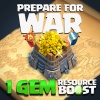 1 Gem Resource Boost Action #3 1 Gem Resource Boost Action #3