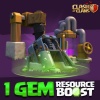 1 Gem Resource Boost Action #5 1 Gem Resource Boost Action #5