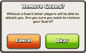 Guard Removal Message Guard Removal Message