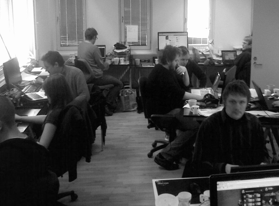 2010 Later on there were 15 people in that same little room 2010 Later on there were 15 people in that same little room