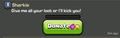 Ruled Out - Donating (or trading) resources or gems to (with) other players Ruled Out - Donating (or trading) resources or gems to (with) other players