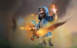The Wizard - Perfect facial hair, perfect fireballs