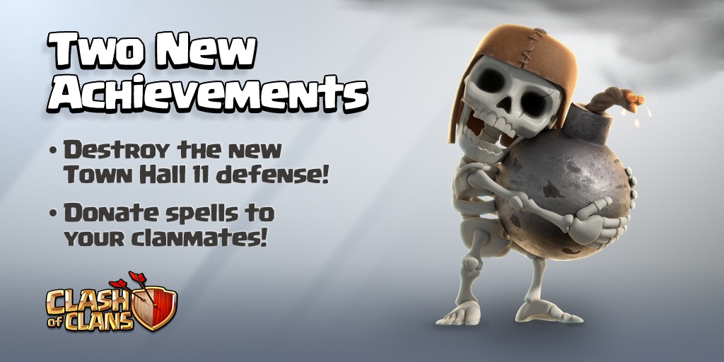 Achievements Added in 2015 (With Town Hall 11 Update) Achievements Added in 2015 (With Town Hall 11 Update)